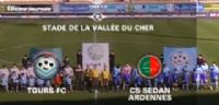 Football Ligue 2 : vidéo du match Tours FC - CS Sedan du 14 janvier 2012. Le samedi 14 janvier 2012 à Tours. Indre-et-loire. 